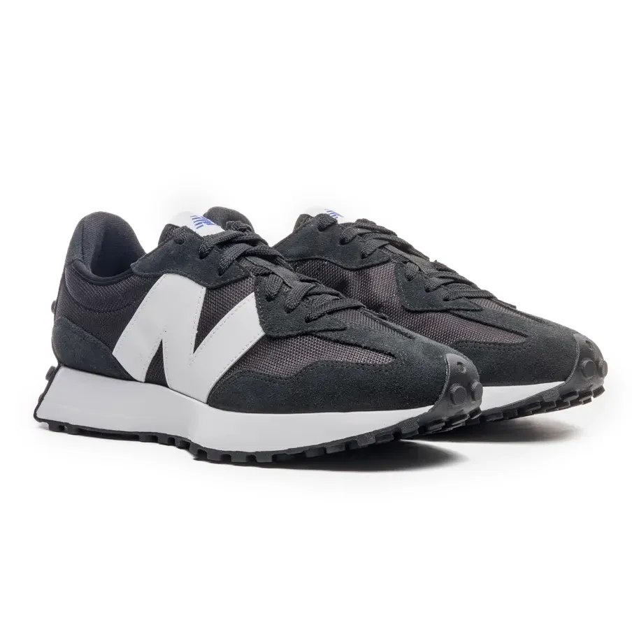 Tênis New Balance 327 V1 Masculino Preto/Branco | Oscar